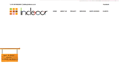 Desktop Screenshot of indecor.co.in